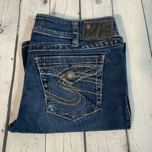 Silver Jeans Suki Surplus Bootcut Jeans Size W31/L30 - Dark Tone Denim